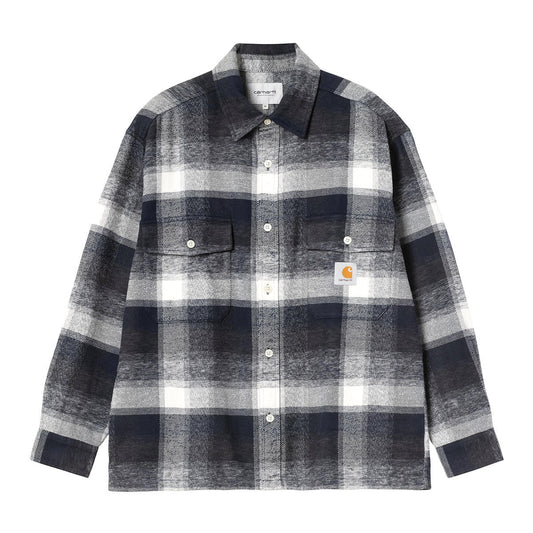 Carhartt WIP L/S Esterson Shirt カーハートワークインプログレス L/S エスターソン シャツ I037139【メンズ 長袖シャツ チェックシャツ コットンシャツ ミッドウェイトコットン 26FW】