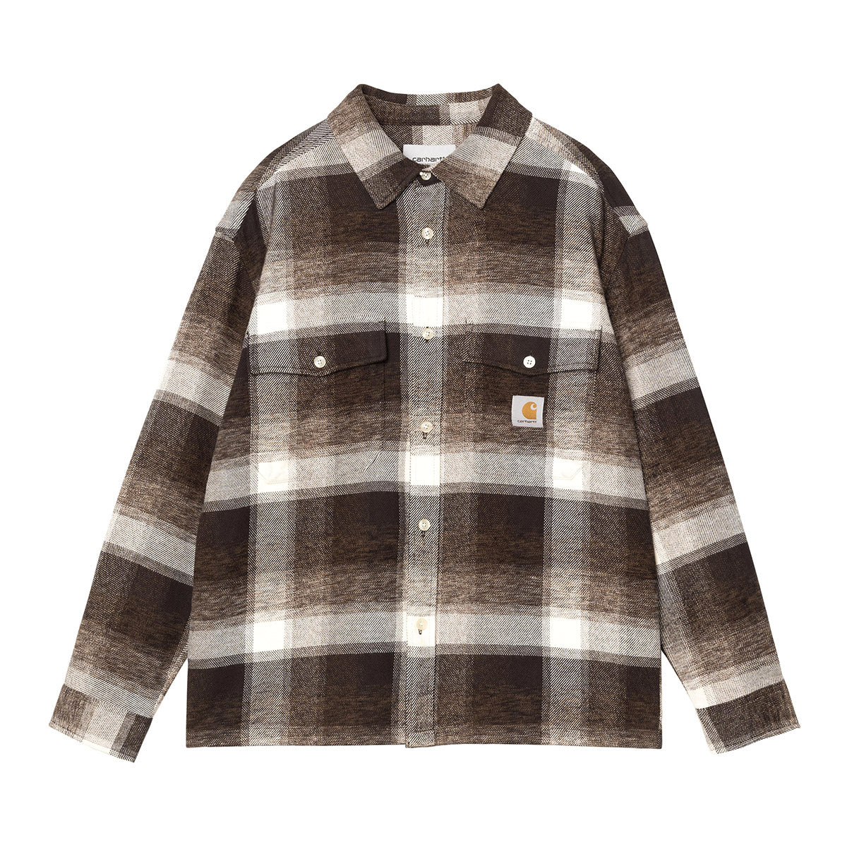 Carhartt WIP L/S Esterson Shirt カーハートワークインプログレス L/S エスターソン シャツ I037139【メンズ 長袖シャツ チェックシャツ コットンシャツ ミッドウェイトコットン 26FW】