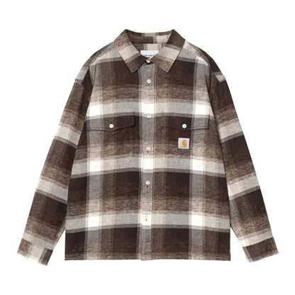 Carhartt WIP L/S Esterson Shirt カーハートワークインプログレス L/S エスターソン シャツ I037139【メンズ 長袖シャツ チェックシャツ コットンシャツ ミッドウェイトコットン 26FW】