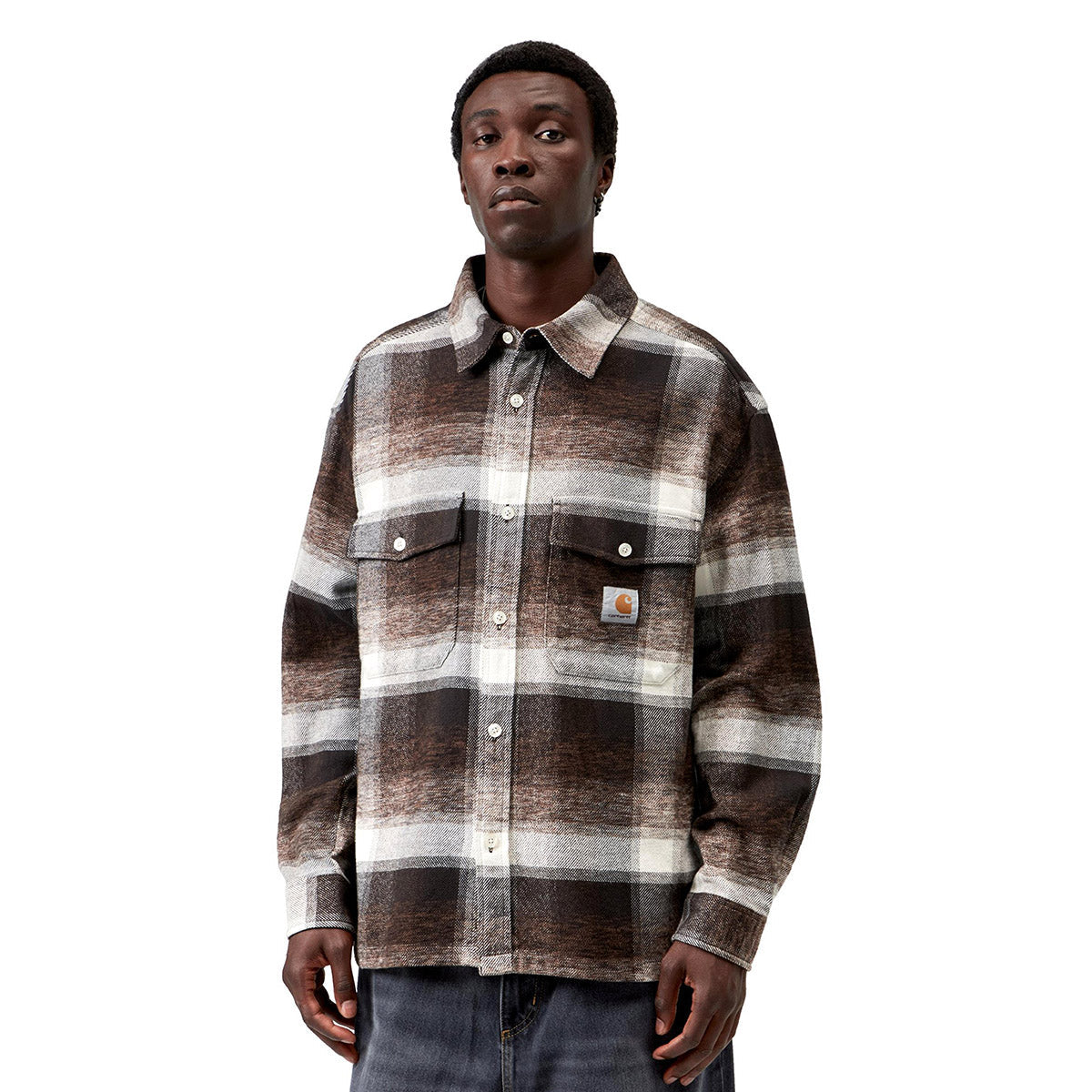 Carhartt WIP L/S Esterson Shirt カーハートワークインプログレス L/S エスターソン シャツ I037139【メンズ 長袖シャツ チェックシャツ コットンシャツ ミッドウェイトコットン 26FW】