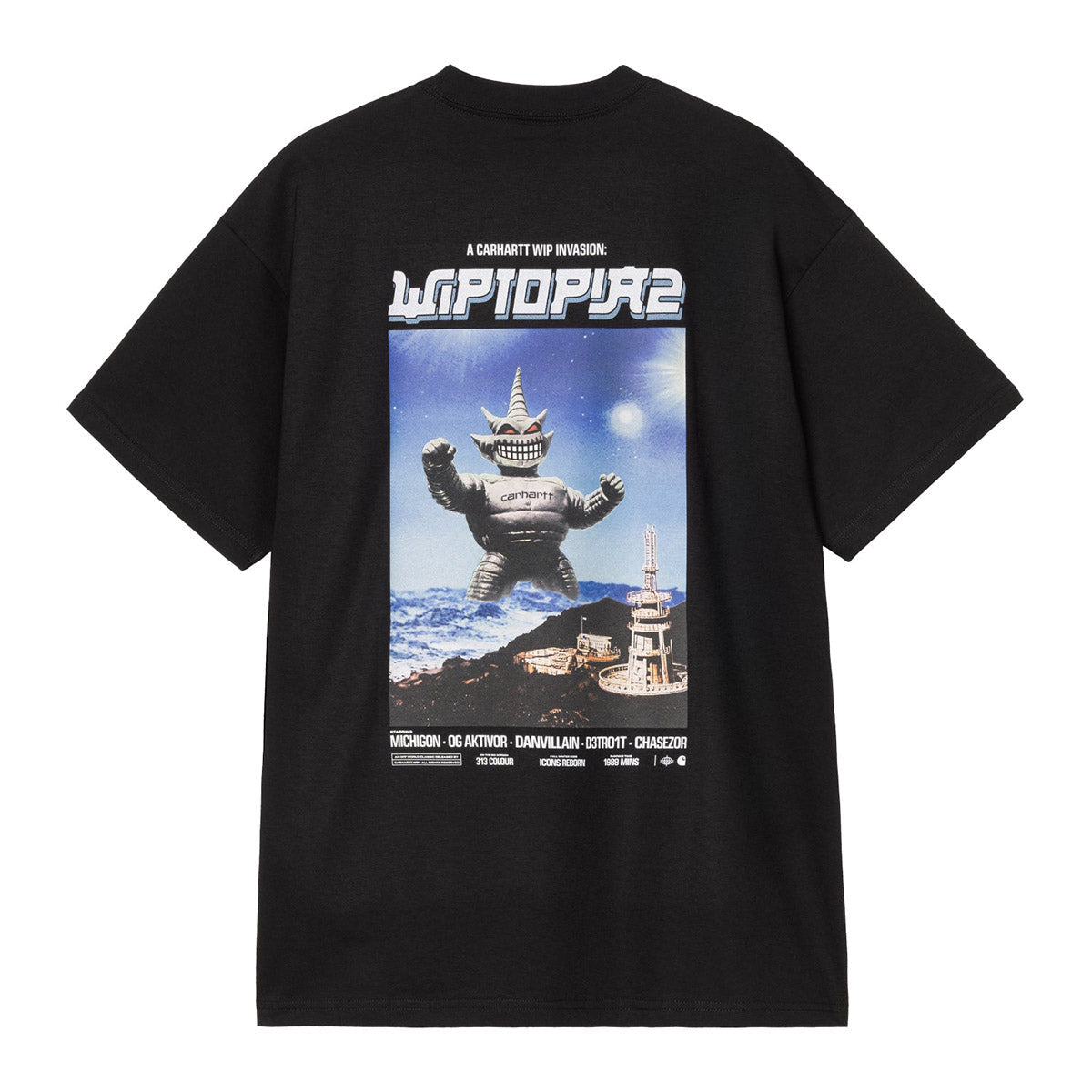 Carhartt WIP S/S WIPTOPIA II T-SHIRT カーハートワークインプログレス ショートスリーブウィプトピアII Tシャツ I037217【メンズ Tシャツ 半袖 コットンジャージー ルーズフィット 26FW】