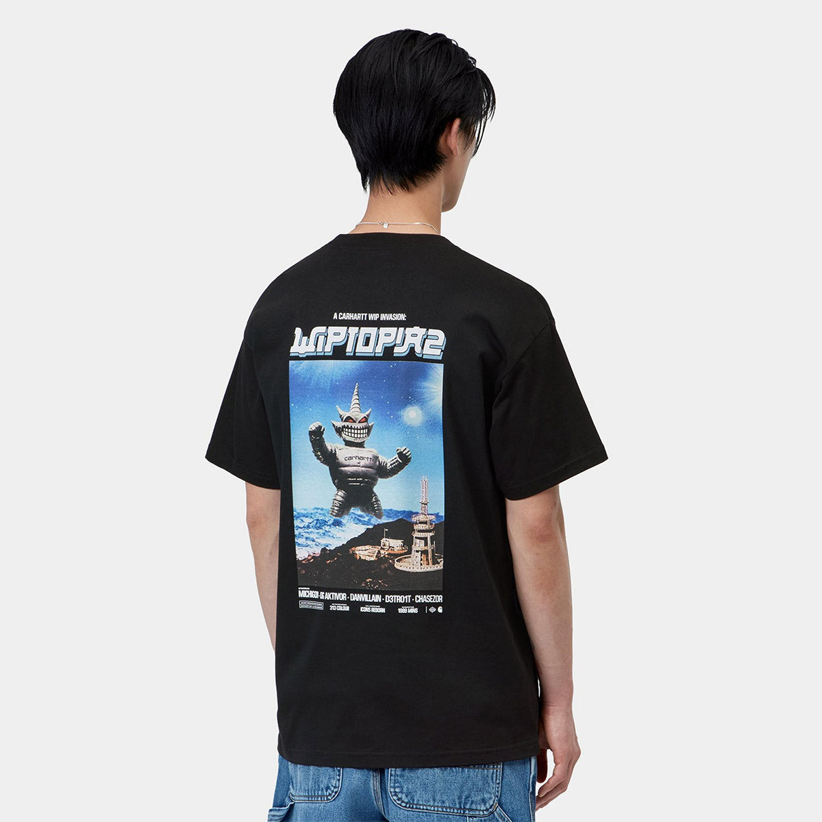 Carhartt WIP S/S WIPTOPIA II T-SHIRT カーハートワークインプログレス ショートスリーブウィプトピアII Tシャツ I037217【メンズ Tシャツ 半袖 コットンジャージー ルーズフィット 26FW】