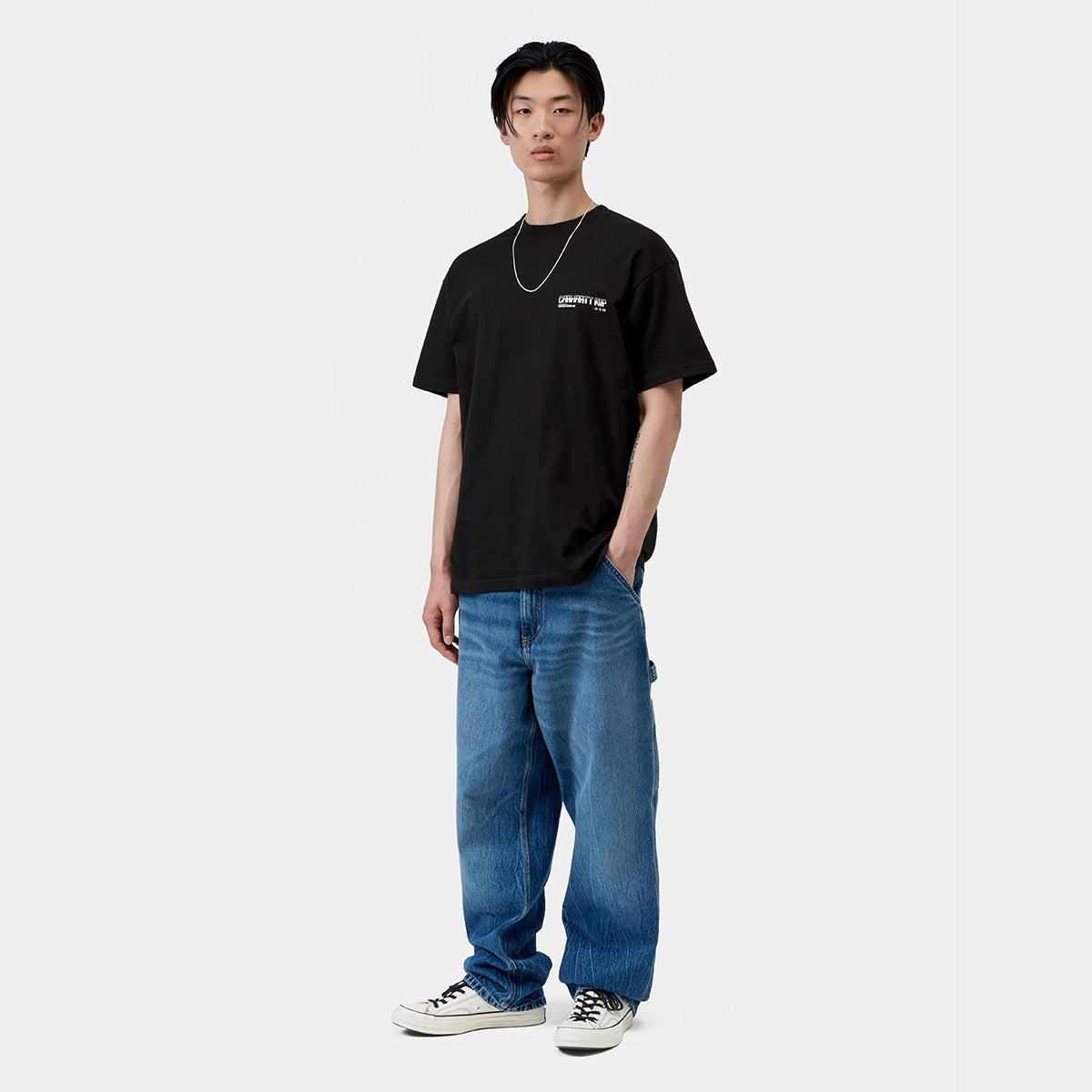 Carhartt WIP S/S WIPTOPIA II T-SHIRT カーハートワークインプログレス ショートスリーブウィプトピアII Tシャツ I037217【メンズ Tシャツ 半袖 コットンジャージー ルーズフィット 26FW】