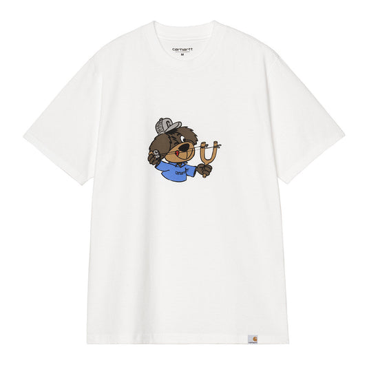 Carhartt WIP S/S SLINGSHOT T-SHIRT カーハートワークインプログレス S/S スリングショット Tシャツ I037232【メンズ 半袖Tシャツ グラフィックTシャツ プリントTシャツ 26FW】