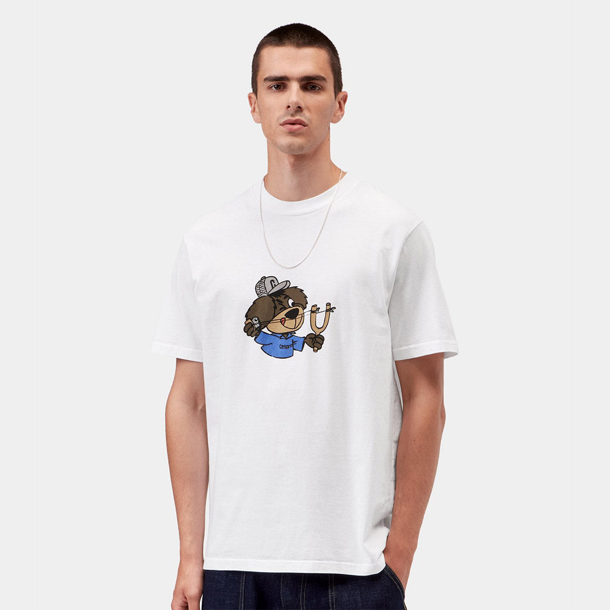 Carhartt WIP S/S SLINGSHOT T-SHIRT カーハートワークインプログレス S/S スリングショット Tシャツ I037232【メンズ 半袖Tシャツ グラフィックTシャツ プリントTシャツ 26FW】