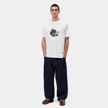Carhartt WIP S/S SLINGSHOT T-SHIRT カーハートワークインプログレス S/S スリングショット Tシャツ I037232【メンズ 半袖Tシャツ グラフィックTシャツ プリントTシャツ 26FW】