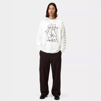 Carhartt WIP L/S Blinkerfluid T-Shirt カーハートワークインプログレス ロングスリーブ ブリンカーフルイド Tシャツ I037238【メンズ ロンT グラフィック カジュアル デイリーユース  26FW】