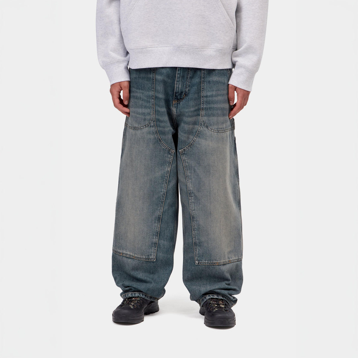 Carhartt WIP OAKLAND PANT カーハートワークインプログレス オークランド パンツ I037533014Q26FW【メンズ ルーズストレートフィット ダブルニー ワークパンツ レギュラーライズ 26FW】