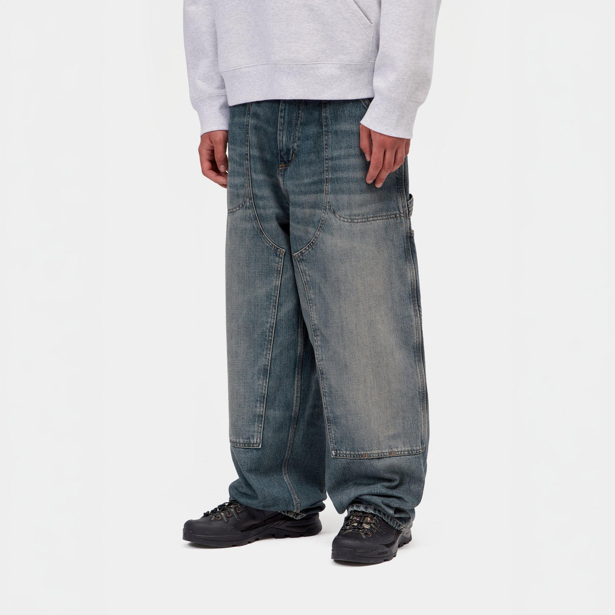 Carhartt WIP OAKLAND PANT カーハートワークインプログレス オークランド パンツ I037533014Q26FW【メンズ ルーズストレートフィット ダブルニー ワークパンツ レギュラーライズ 26FW】