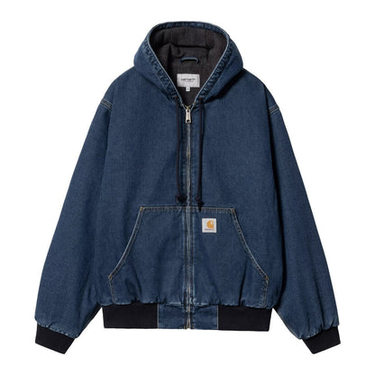 Carhartt WIP OG Active Jacket カーハートワークインプログレス オージー アクティブ ジャケット I037581【メンズ ルーズフィット フード付き デニム素材 カジュアル デイリーユース 26FW】