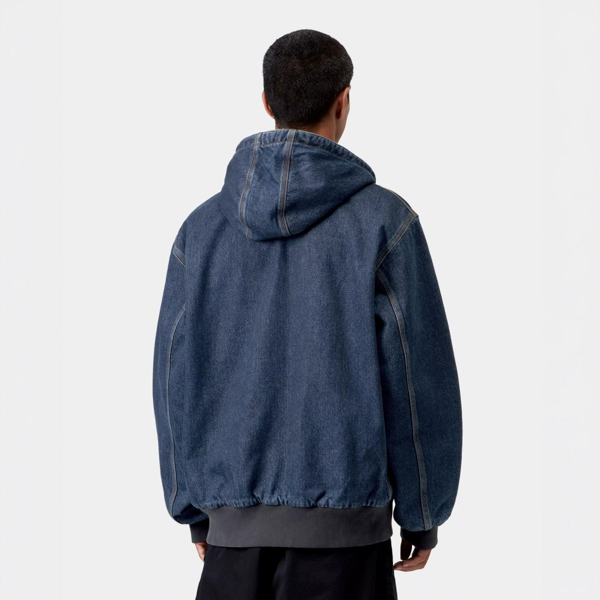 Carhartt WIP OG Active Jacket カーハートワークインプログレス オージー アクティブ ジャケット I037581【メンズ ルーズフィット フード付き デニム素材 カジュアル デイリーユース 26FW】