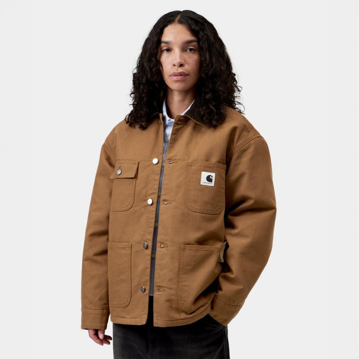 Carhartt WIP OG Michigan Coat カーハートワークインプログレス オージー ミシガン コート I032235【レディース ルーズフィット コーデュロイ カジュアル デイリーユース 保温性 26FW】