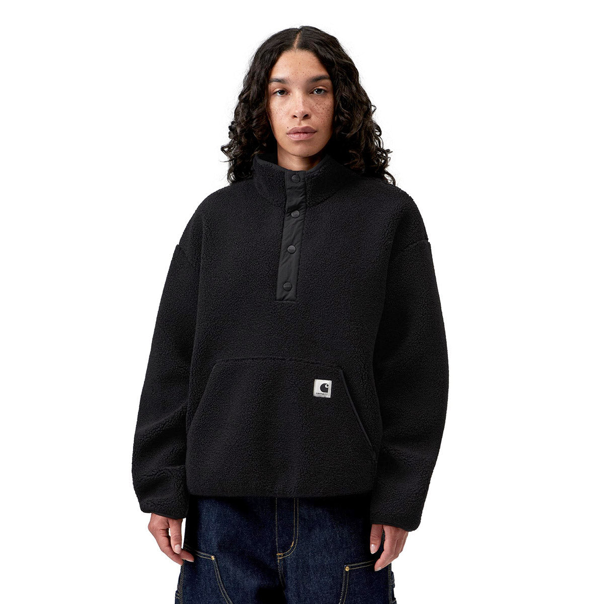 Carhartt WIP Elliot High Neck Liner カーハートワークインプログレス エリオット ハイネック ライナー I032241【レディース フリースライナー ポリエステルパイル ヘビーウェイト 26FW】