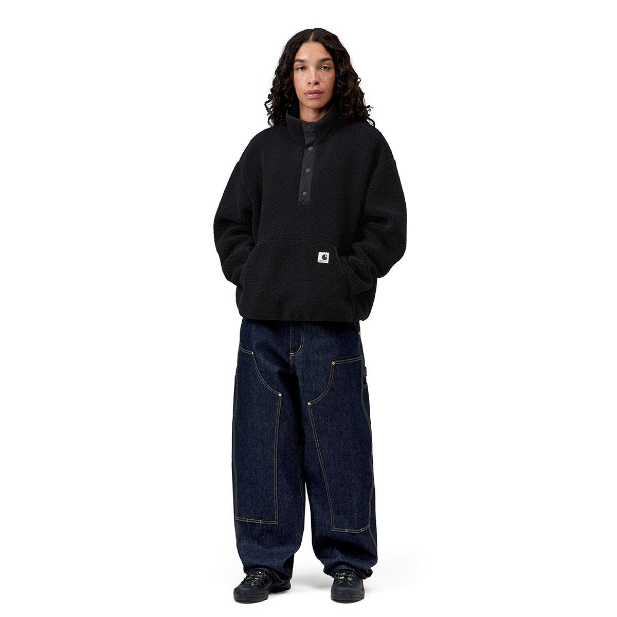 Carhartt WIP Elliot High Neck Liner カーハートワークインプログレス エリオット ハイネック ライナー I032241【レディース フリースライナー ポリエステルパイル ヘビーウェイト 26FW】