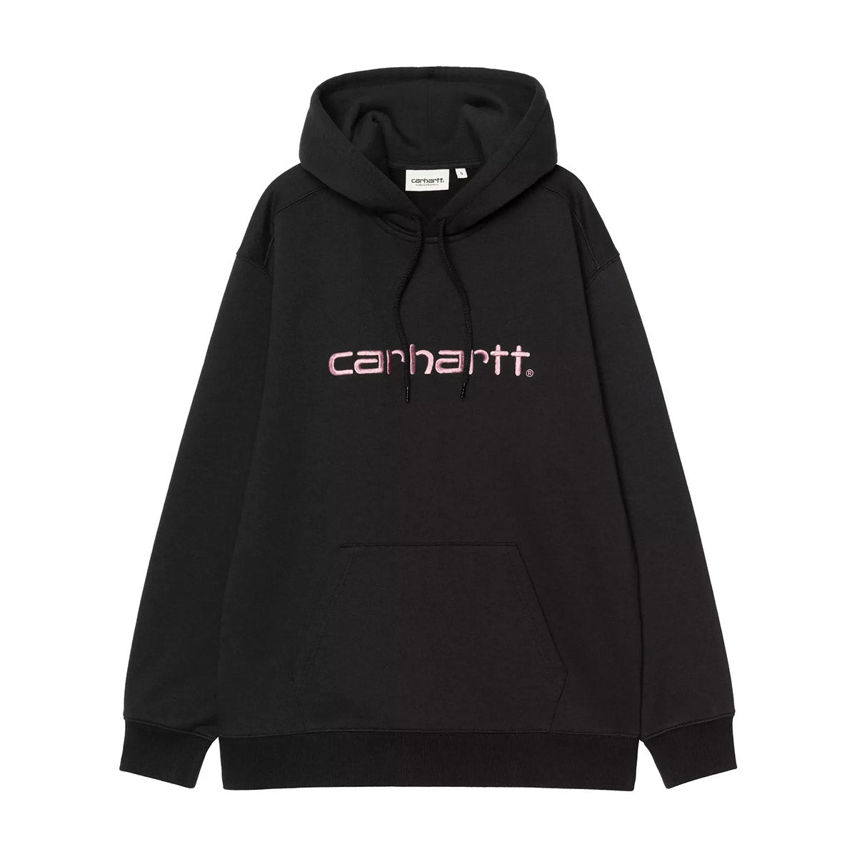 Carhartt WIP Hooded Carhartt Sweatshirt カーハートワークインプログレス フーデッド カーハート スウェットシャツ I0336482W6XX26FW【レディース パーカー カジュアル ロゴ刺繍 デイリーユース  26FW】