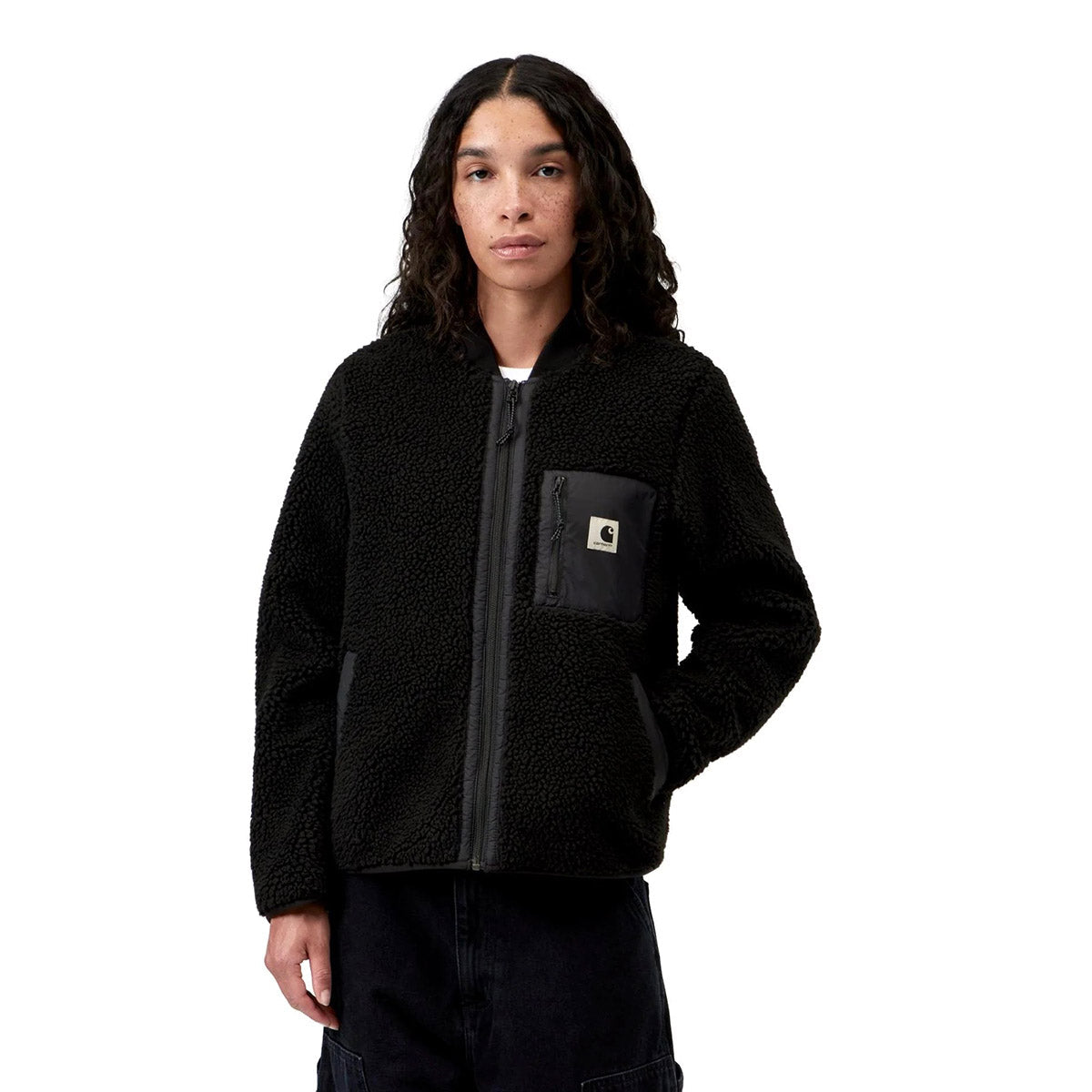 Carhartt WIP Janet Liner カーハートワークインプログレス ジャネット ライナー I035697【レディース ボアジャケット カジュアル デイリーユース シンプル 26FW】