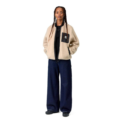 Carhartt WIP Janet Liner カーハートワークインプログレス ジャネット ライナー I035697【レディース ボアジャケット カジュアル デイリーユース シンプル 26FW】