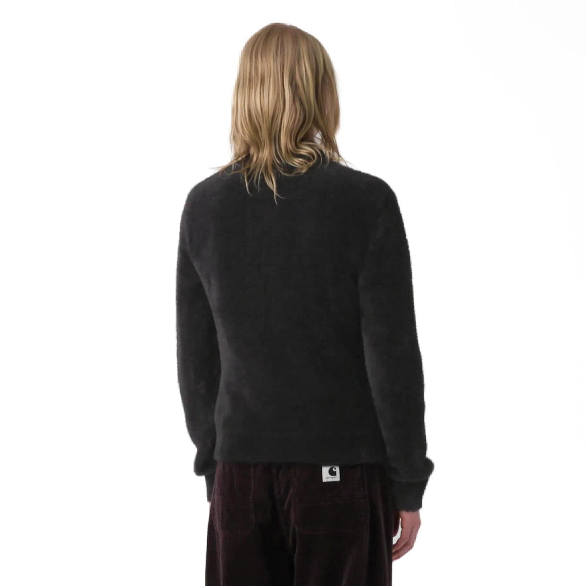 Carhartt WIP L/S Maine Polo Sweater カーハートワークインプログレス ロングスリーブ メイン ポロ セーター I037038【レディース ポロセーター ポロニット カジュアル デイリーユース 26FW】