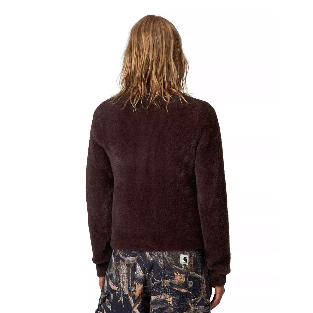Carhartt WIP L/S Maine Polo Sweater カーハートワークインプログレス ロングスリーブ メイン ポロ セーター I037038【レディース ポロセーター ポロニット カジュアル デイリーユース 26FW】