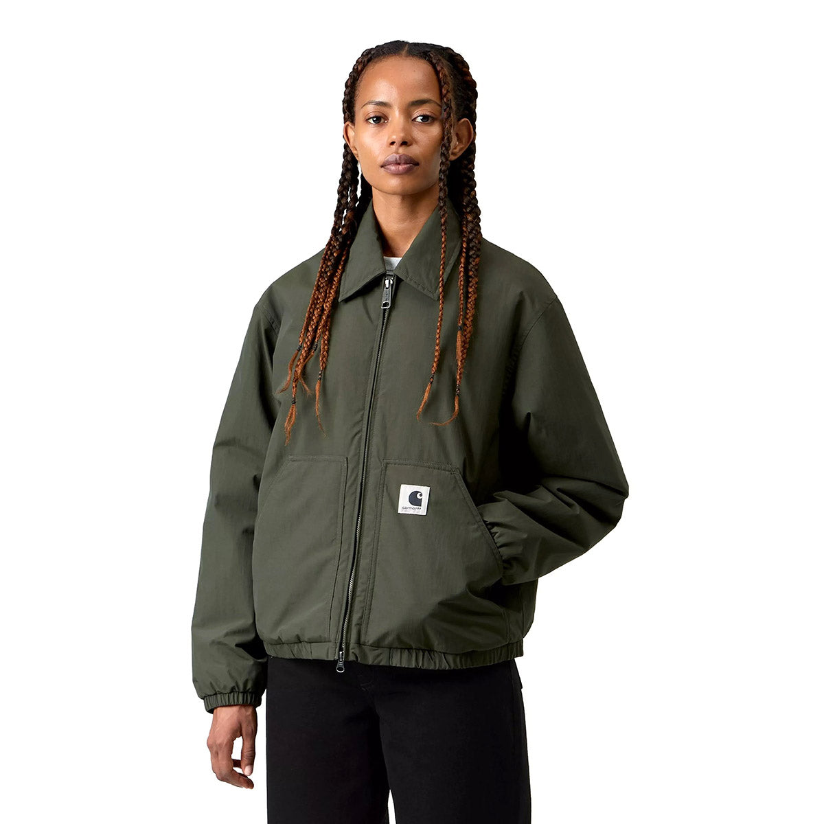Carhartt WIP Stanwood Jacket カーハートワークインプログレス スタンウッド ジャケット I03704063XX26FW【レディース ダブルジップ カジュアル デイリーユース 撥水性 26FW】