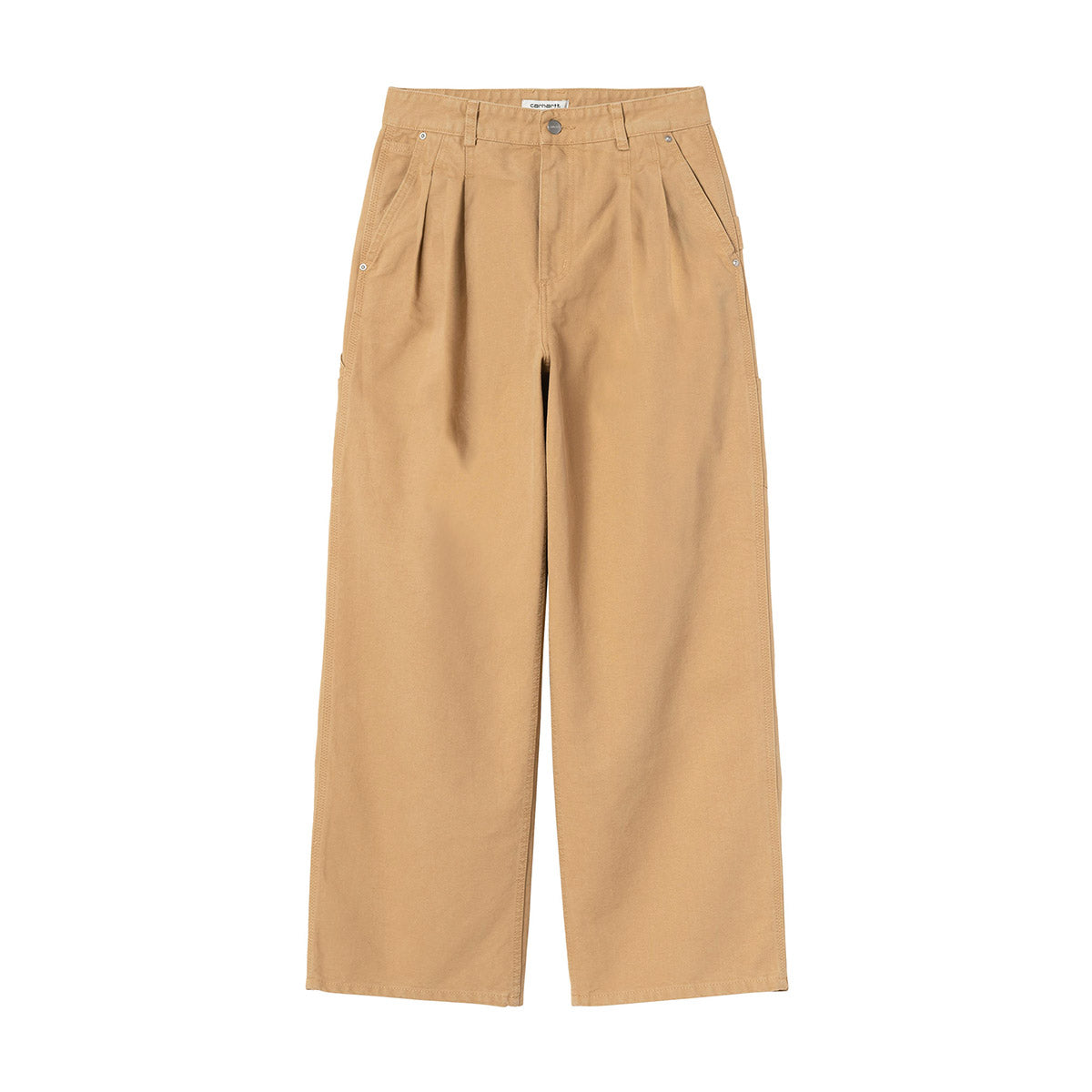 Carhartt WIP Billie Single Knee Pant カーハートワークインプログレス W ビリー シングルニー パンツ I037085【レディース シングルニーパンツ ワークパンツ ディアボーンキャンバス生地 ハイウエスト 26FW】