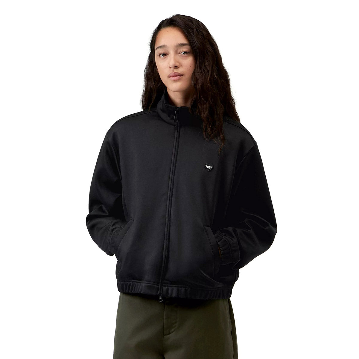 Carhartt WIP Conny Jacket カーハートワークインプログレス コニー ジャケット I03715500EXX26FW【レディース ダブルジップ ハイネック カジュアル デイリーユース 26FW】
