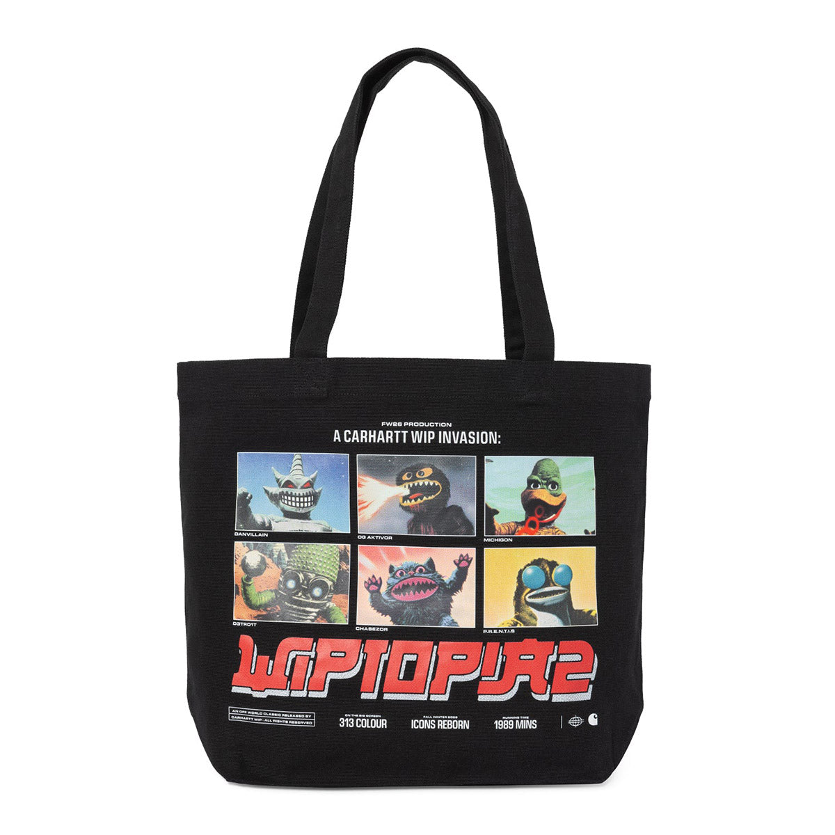 Carhartt WIP CANVAS GRAPHIC TOTE カーハートワークインプログレス キャンバスグラフィックトート I033975【メンズ トートバッグ キャンバストート キャンバスバッグ グラフィックプリント  26FW】