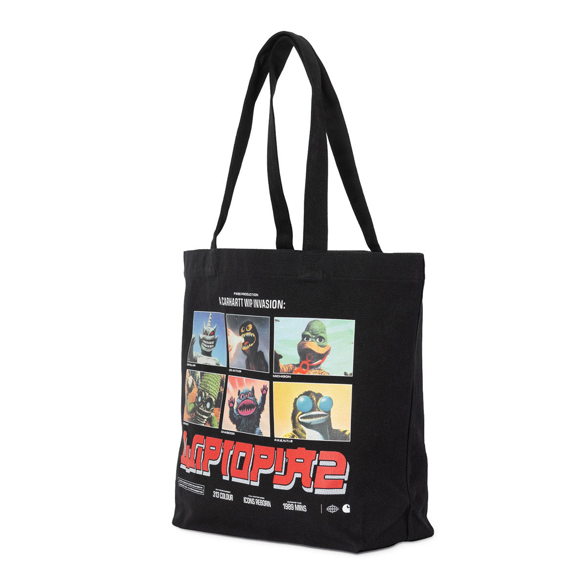 Carhartt WIP CANVAS GRAPHIC TOTE カーハートワークインプログレス キャンバスグラフィックトート I033975【メンズ トートバッグ キャンバストート キャンバスバッグ グラフィックプリント  26FW】
