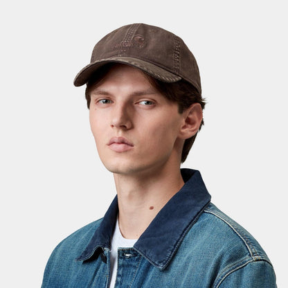 Carhartt WIP Lambert Cap カーハートワークインプログレス ランバート キャップ I037081【メンズ カジュアル デイリーユース シンプル ウォッシュ加工 ロゴ刺繍 26FW】