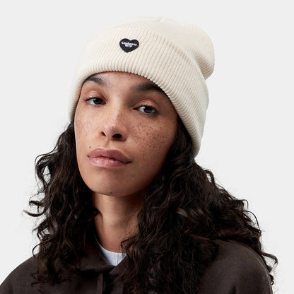 Carhartt WIP SMALL HEART BEANIE カーハートワークインプログレス スモール ハート ビーニー I037107【メンズ ビーニー ニット帽 リブニット コットンニット 折り返しニット帽 26FW】
