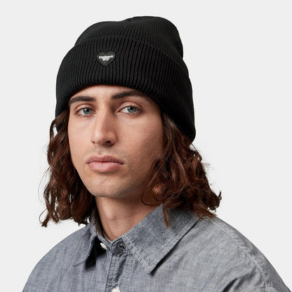 Carhartt WIP SMALL HEART BEANIE カーハートワークインプログレス スモール ハート ビーニー I037107【メンズ ビーニー ニット帽 リブニット コットンニット 折り返しニット帽 26FW】