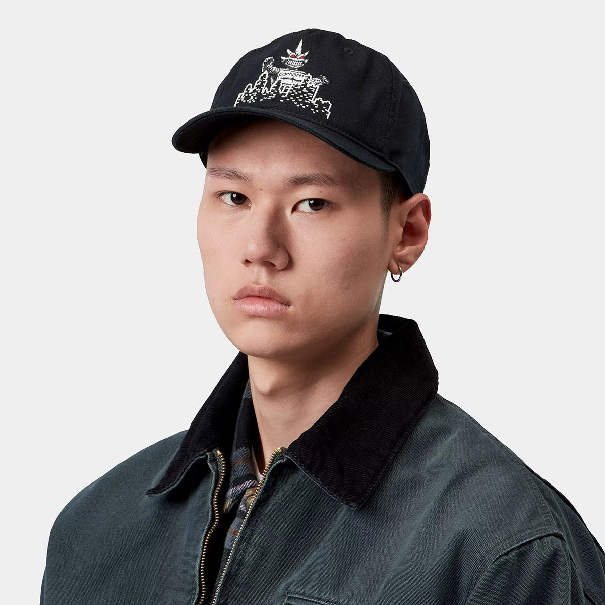 Carhartt WIP WIPTOPIA 2 CAP カーハートワークインプログレス ウィップトピア 2 キャップ I037250【メンズ キャップ 帽子 5パネル サイズ調整 刺繍 26FW】