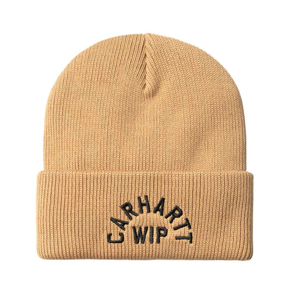 Carhartt WIP ARCH SCRIPT BEANIE カーハートワークインプログレス アーチ スクリプト ビーニー I037304【メンズ ビーニー ニット帽 リブニット コットンニット ワッチキャップ 26FW】