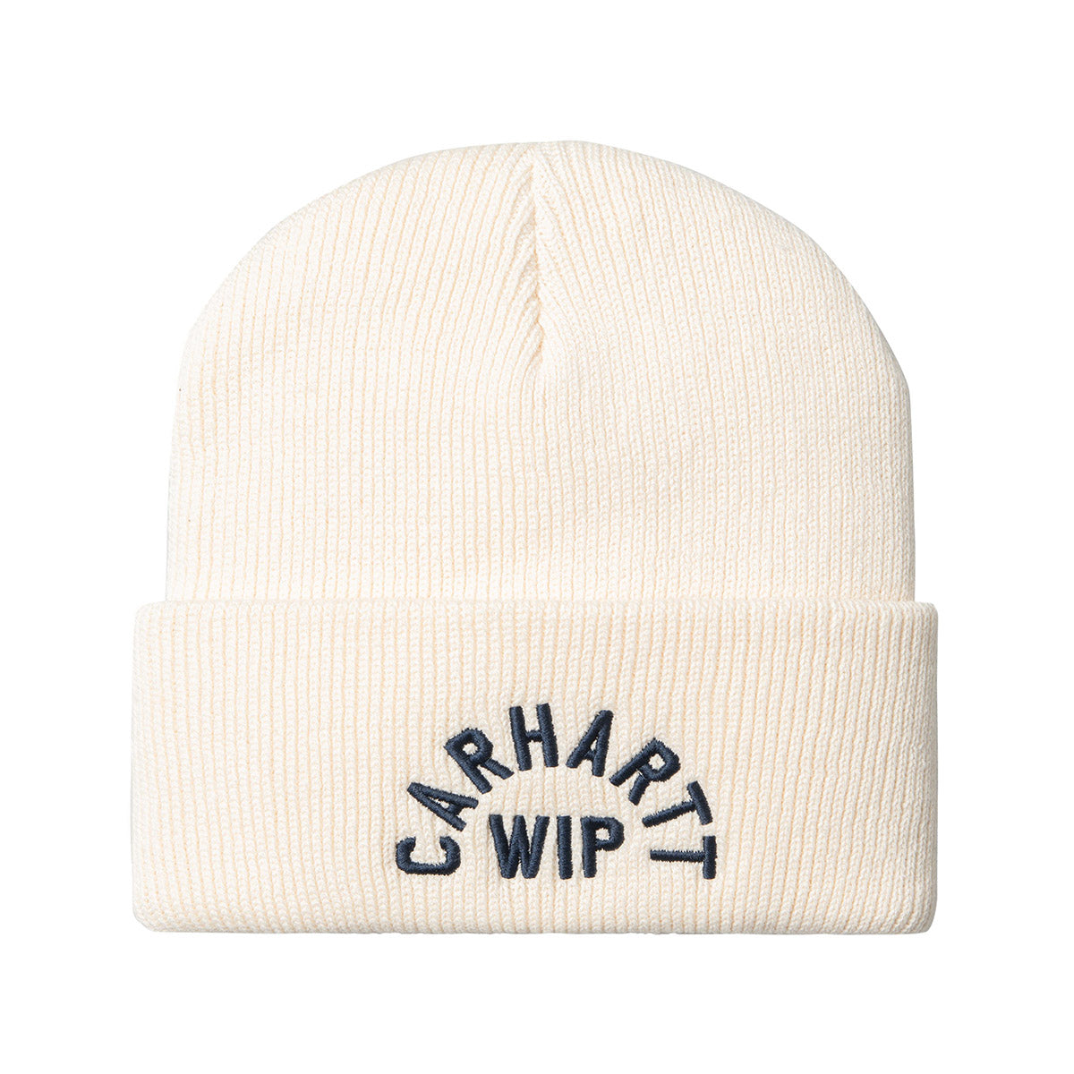 Carhartt WIP ARCH SCRIPT BEANIE カーハートワークインプログレス アーチ スクリプト ビーニー I037304【メンズ ビーニー ニット帽 リブニット コットンニット ワッチキャップ 26FW】