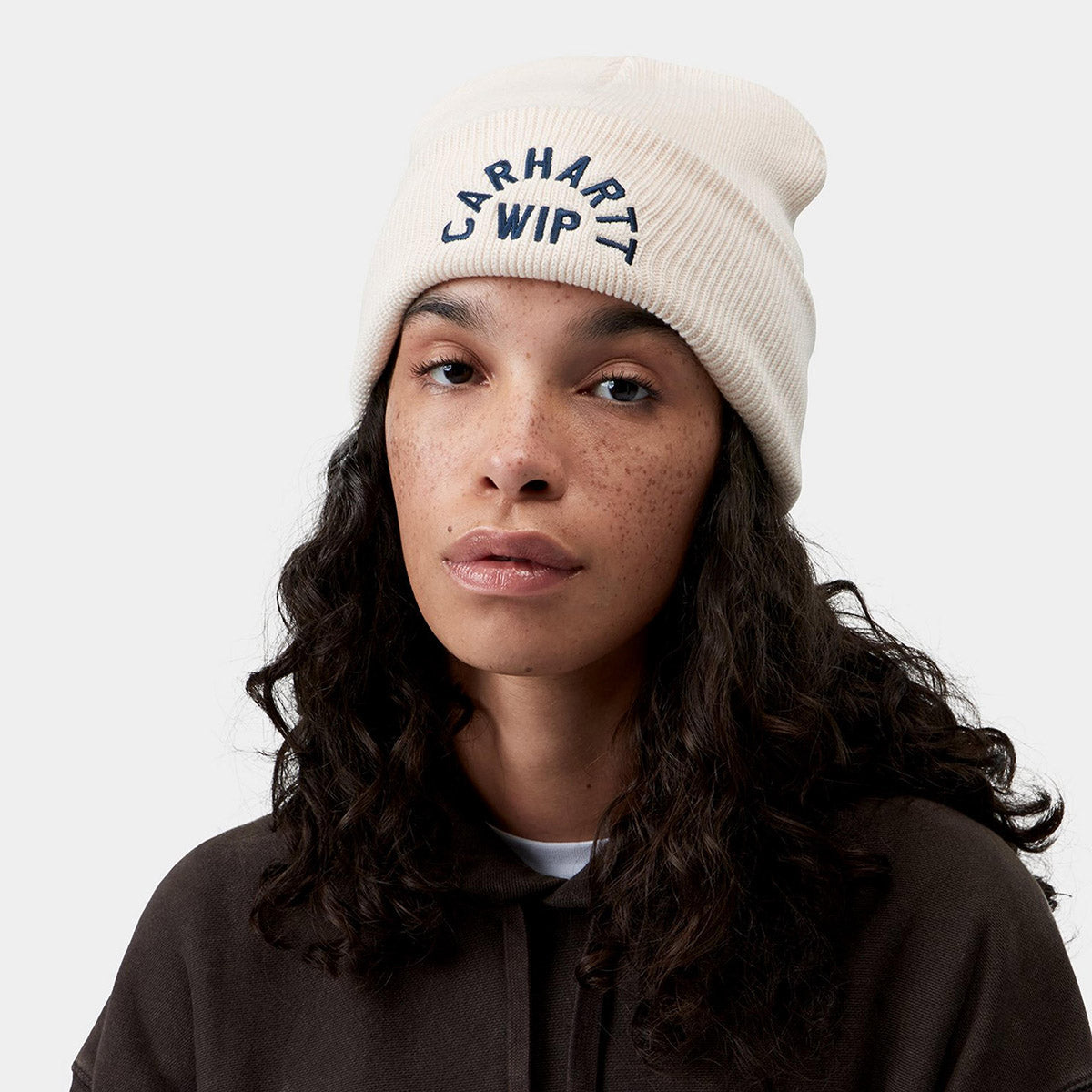 Carhartt WIP ARCH SCRIPT BEANIE カーハートワークインプログレス アーチ スクリプト ビーニー I037304【メンズ ビーニー ニット帽 リブニット コットンニット ワッチキャップ 26FW】