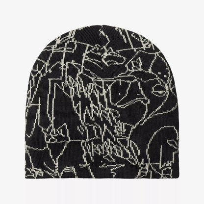Carhartt WIP Blinkerfluid Beanie カーハートワークインプログレス ブリンカーフルイド ビーニー I037307K02XX26FW【メンズ ニット帽 防寒性 グラフィック カジュアル デイリーユース 26FW】