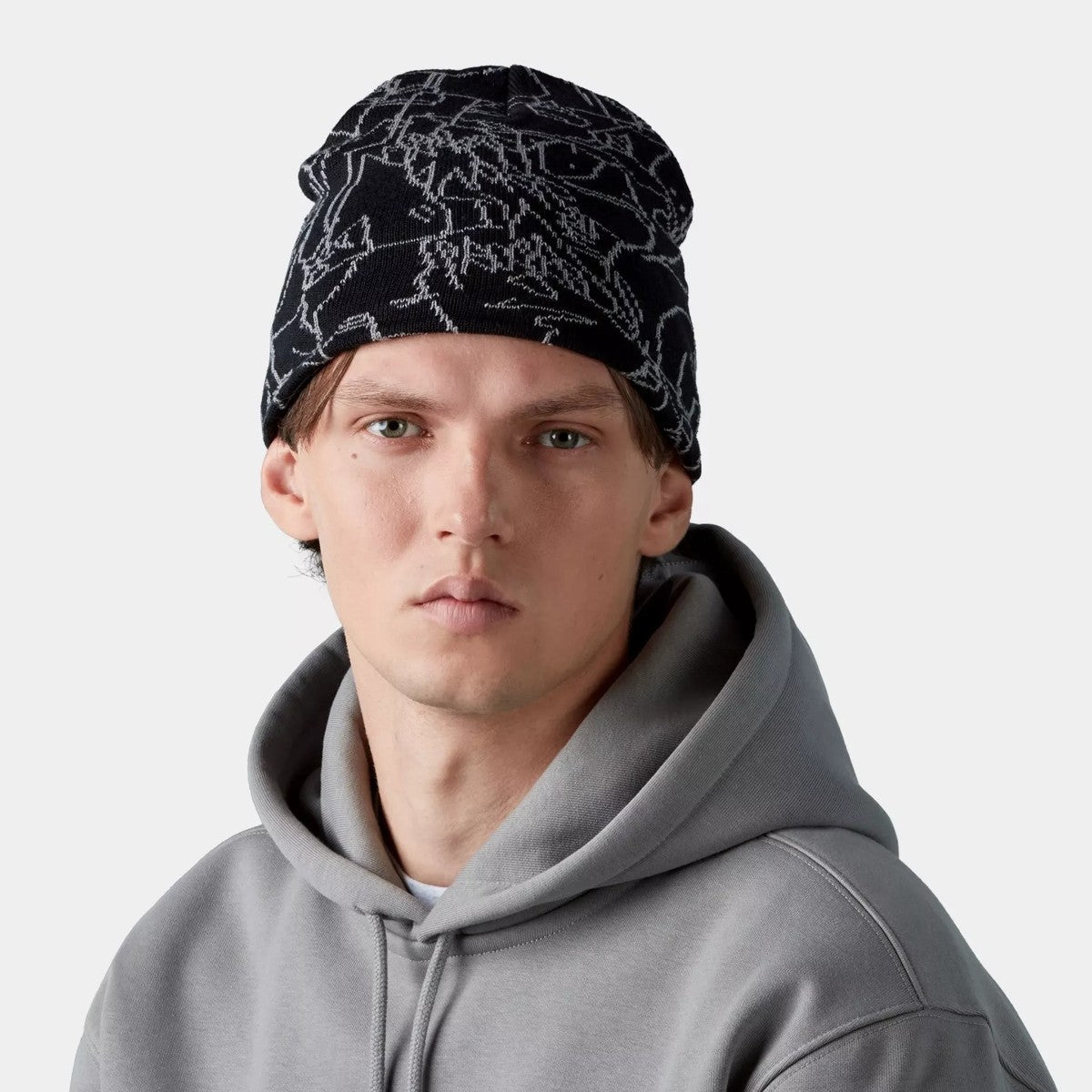 Carhartt WIP Blinkerfluid Beanie カーハートワークインプログレス ブリンカーフルイド ビーニー I037307K02XX26FW【メンズ ニット帽 防寒性 グラフィック カジュアル デイリーユース 26FW】