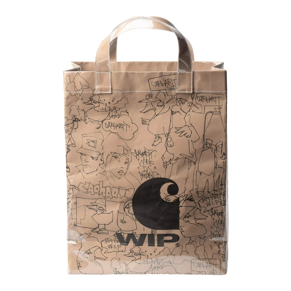 Carhartt WIP Blinkerfluid Paper Bag カーハートワークインプログレス ブリンカーフルイド ペーパーバッグ I03735351XX26FW【メンズ ハンドバッグ グラフィック カジュアル デイリーユース 26FW】