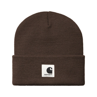 Carhartt WIP W Ashley Beanie カーハートワークインプログレス ウィメンズ アシュリー ビーニー I035898【レディース ニット帽 リブニット アクリルヤーン アクリル素材 折り返しビーニー 26FW】
