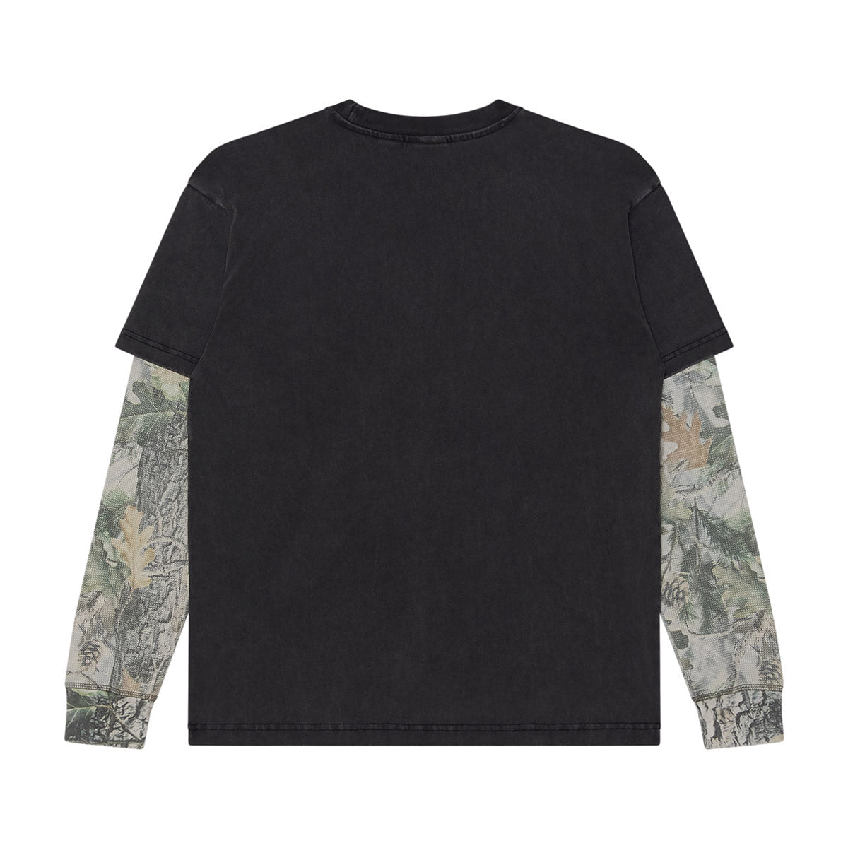 OBEY POST 2FER オベイ ポスト ツーファー 131030150【メンズ レイヤード カットソー 長袖 カモフラージュ 26FW】