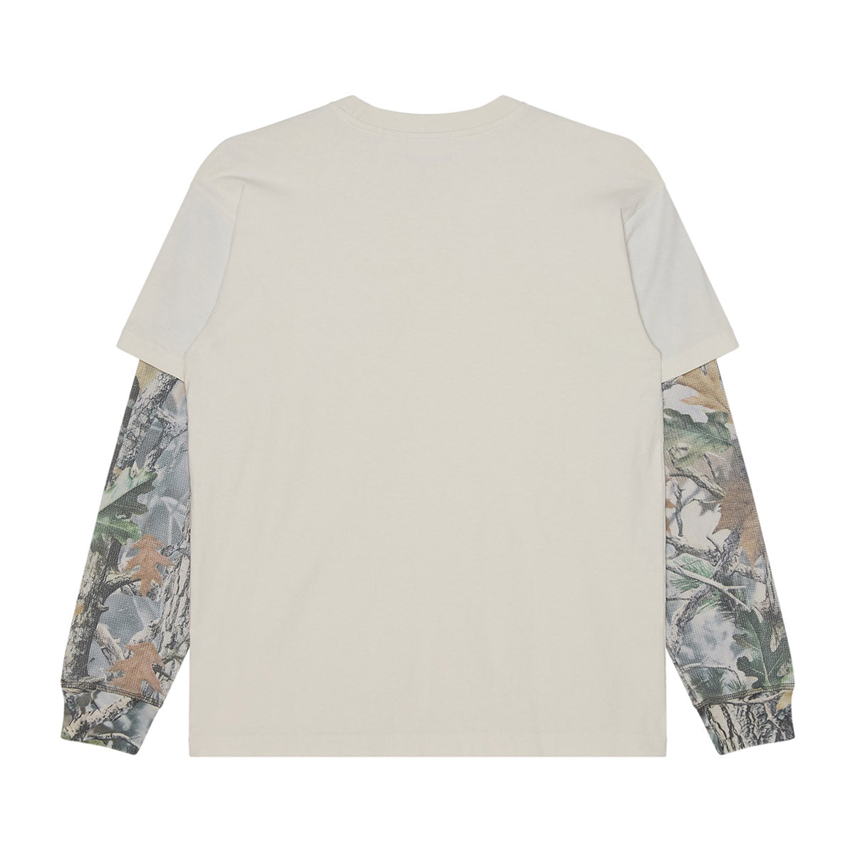 OBEY POST 2FER オベイ ポスト ツーファー 131030150【メンズ レイヤード カットソー 長袖 カモフラージュ 26FW】