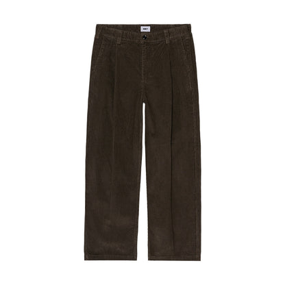 OBEY DEAN FADED WASH CORD PANT オベイ ディーン フェイデッドウォッシュ コード パンツ 142020266【メンズ ストレートパンツ ジッパーフライ ウェルトポケット バックウエストラベル 26FW】