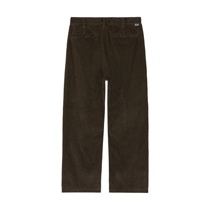 OBEY DEAN FADED WASH CORD PANT オベイ ディーン フェイデッドウォッシュ コード パンツ 142020266【メンズ ストレートパンツ ジッパーフライ ウェルトポケット バックウエストラベル 26FW】