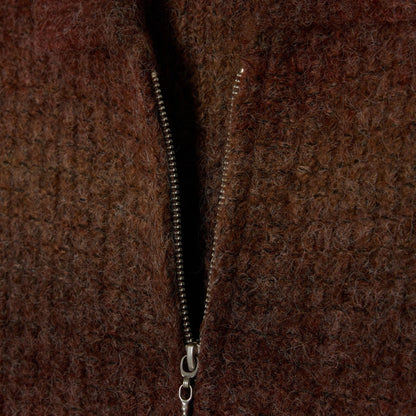 OBEY ANTON GRADIENT CARDIGAN オベイ アントン グラディエント カーディガン 151010054【メンズ カーディガン 羽織 メタルジップ仕様 レギュラーフィット 26FW】