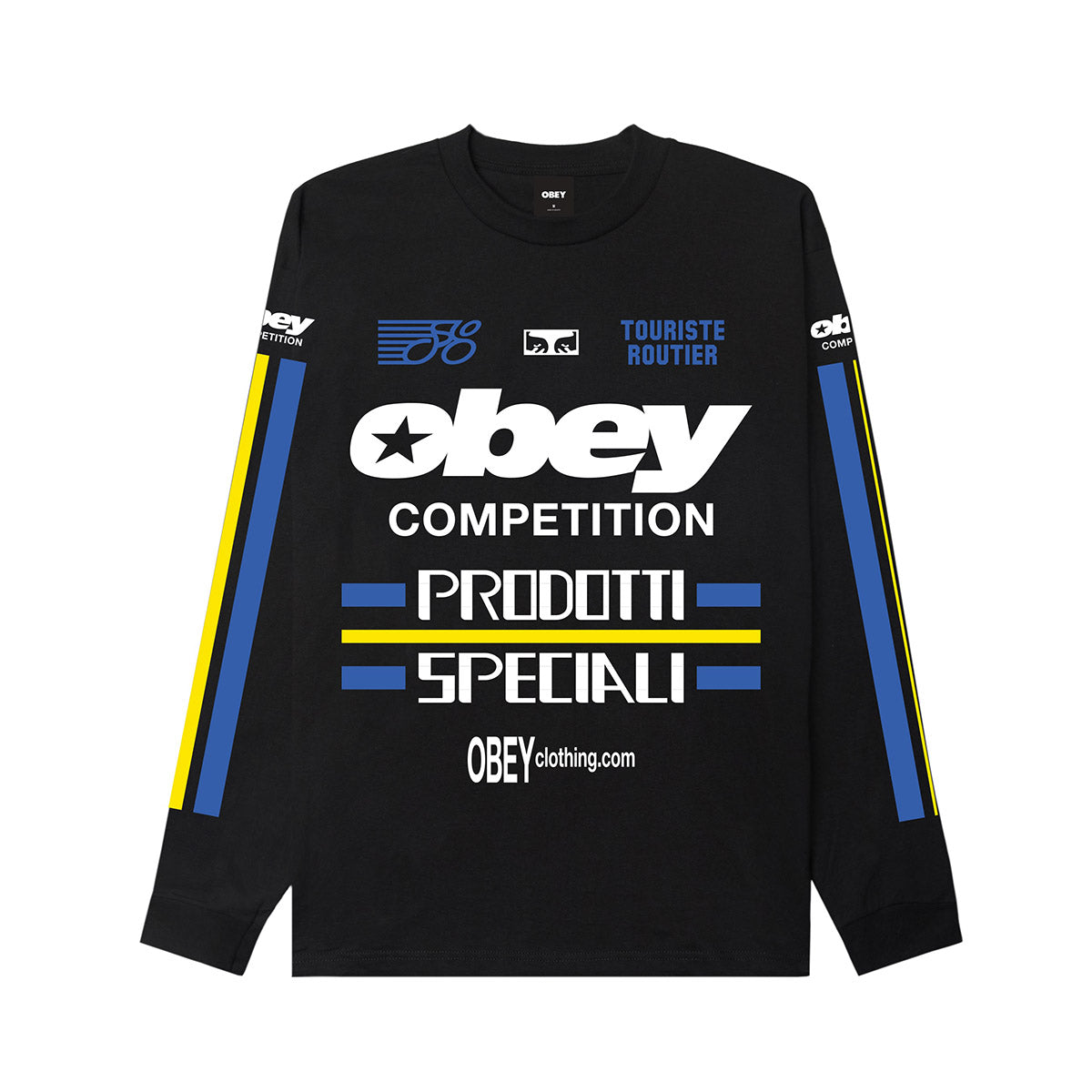 OBEY COMPETITION オベイ コンペティション 163554505【メンズ Tシャツ 半袖 カットソー グラフィックプリント 26FW】