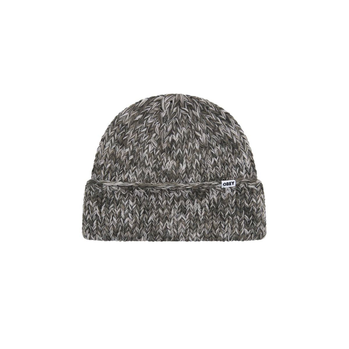 OBEY ROCKSTEADY CROTCHE BEANIE オベイ ロックステディ クロシェ ビーニー 100030249【メンズ ニット帽 ロゴラベル カジュアル デイリーユース 26FW】