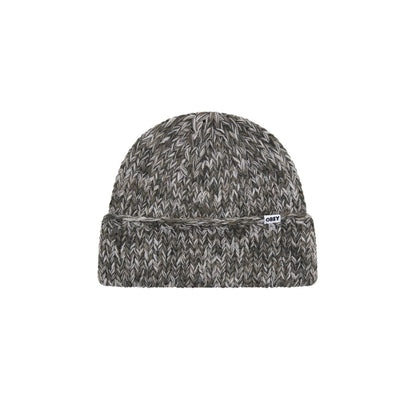 OBEY ROCKSTEADY CROTCHE BEANIE オベイ ロックステディ クロシェ ビーニー 100030249【メンズ ニット帽 ロゴラベル カジュアル デイリーユース 26FW】