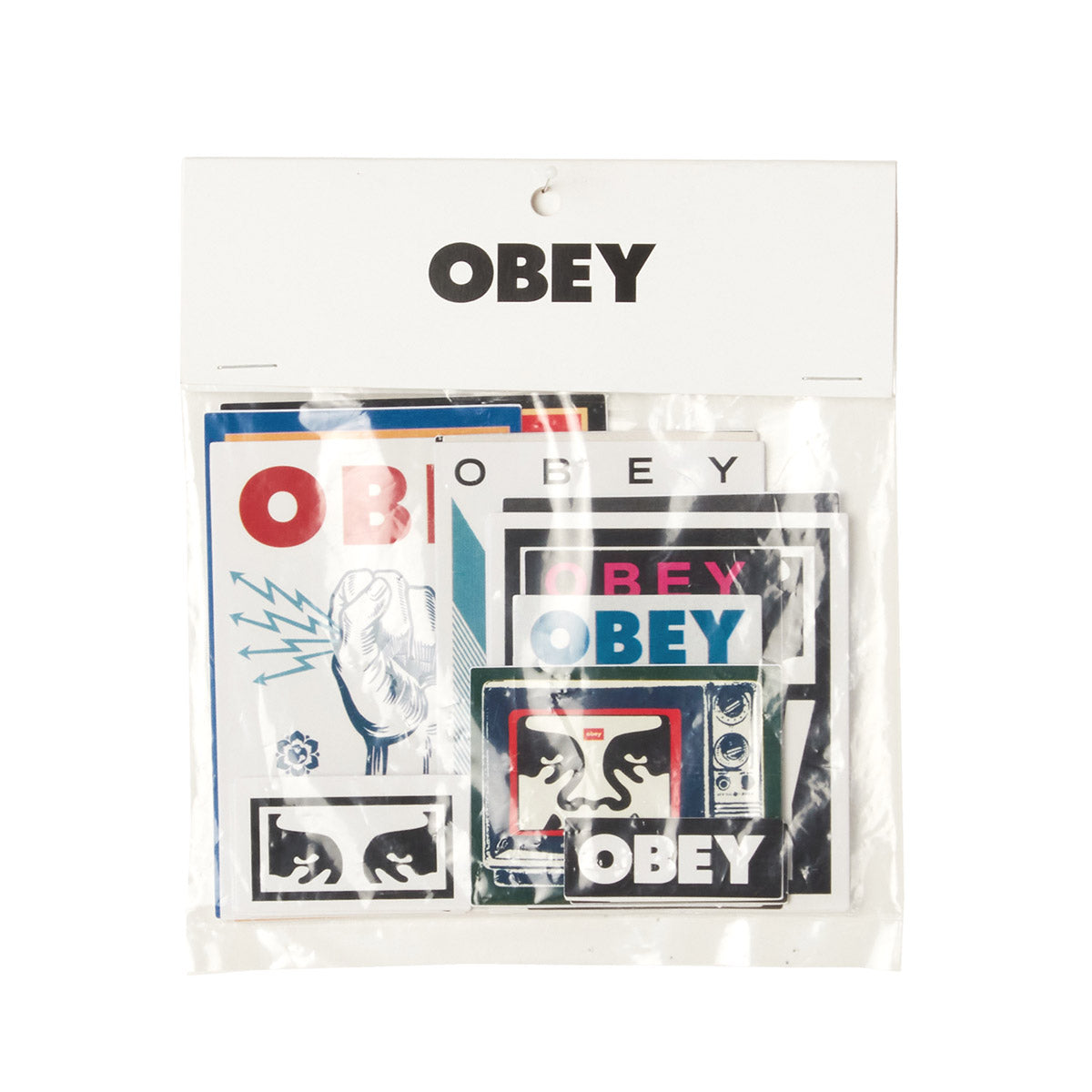OBEY STICKER PACK 7 オベイ ステッカー パック 7 100270035【メンズ ステッカー シール ステッカーパック デコレーション 26FW】