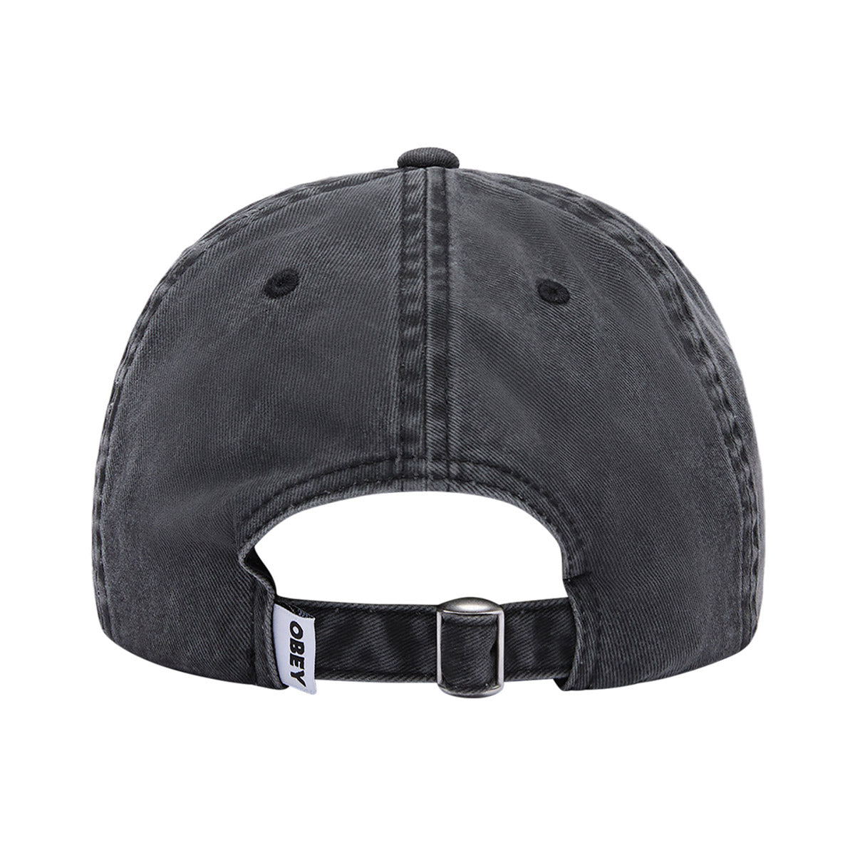 OBEY PIGMENT OBEY BOLD 6 PANEL STRAPBACK オベイ ピグメント オベイ ボールド 6パネル ストラップバック 100580446【メンズ アンストラクチャード ストラップバッククロージャー キャップ サイズ調整可 26FW】