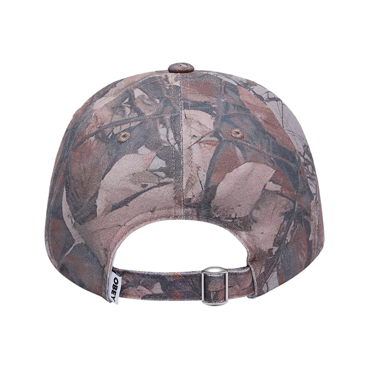 OBEY PIGMENT OBEY BOLD 6 PANEL STRAPBACK オベイ ピグメント オベイ ボールド 6パネル ストラップバック 100580446【メンズ アンストラクチャード ストラップバッククロージャー キャップ サイズ調整可 26FW】